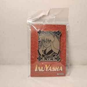 Inuyasha Gray Emblem Enamel Pin Official Anime Collectible Metal Badge
